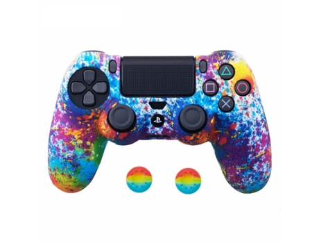 Carcasa para mando PS4 MOROROR Multicolor