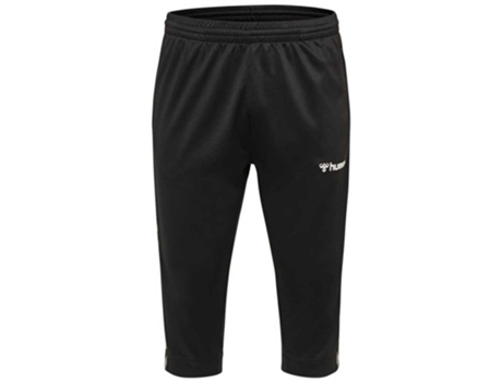 Pantalones para Hombre HUMMEL 3/4 Authentic Negro para Fútbol (164 cm)