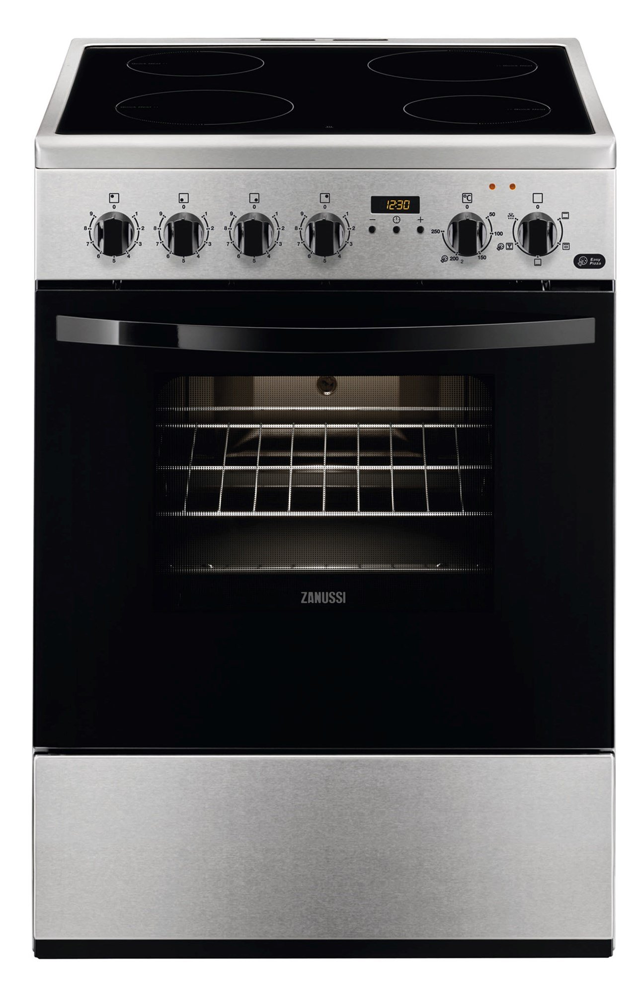 Cocina ZANUSSI ZCV65311XA (53 L - Eléctrico de Vitrocerámica - Inox)