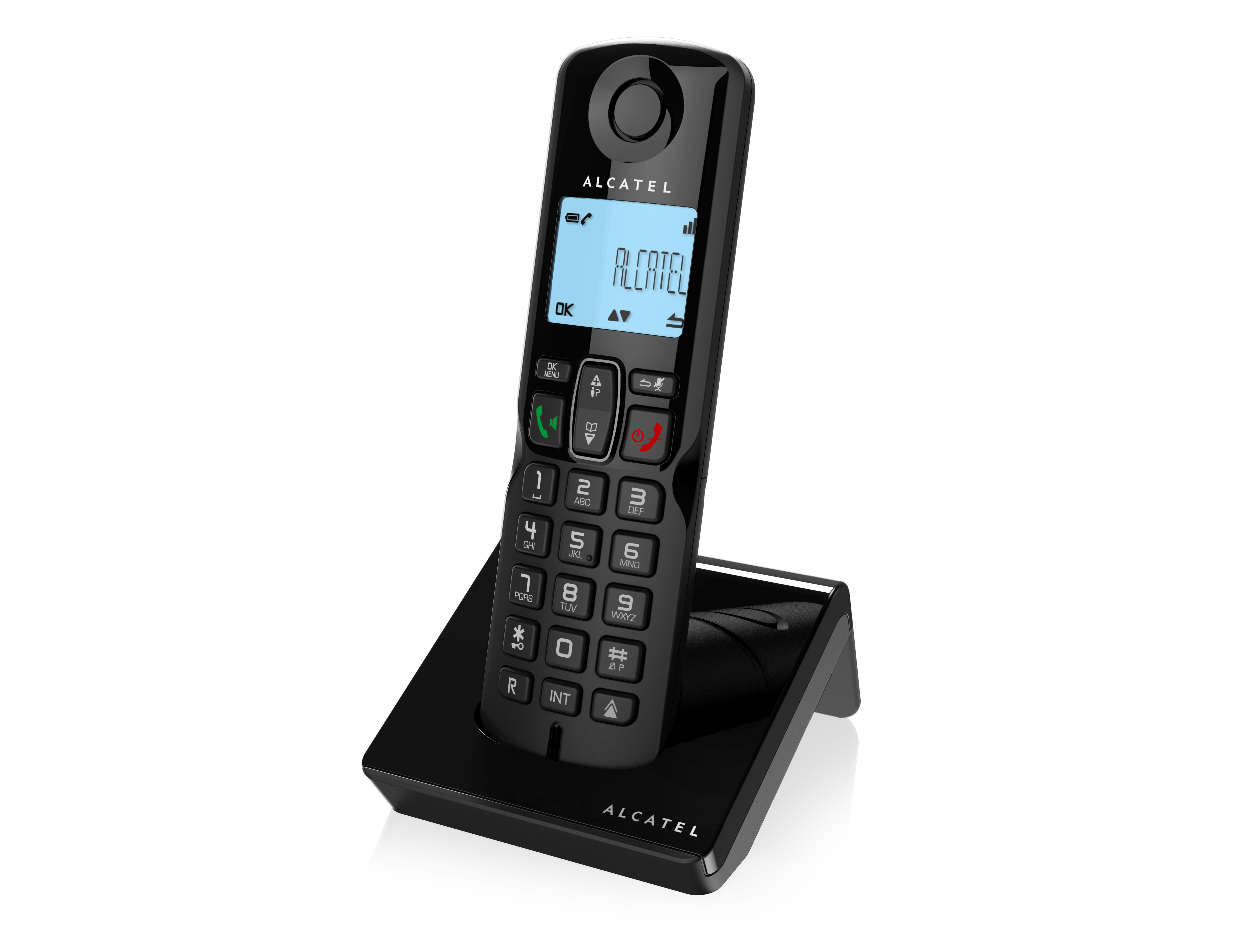 Teléfono Inalámbrico ALCATEL S250 Negro