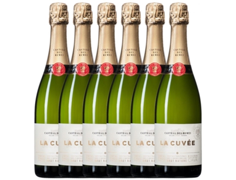 Espumante CASTELL DEL REMEI Castell Del Remei La Cuvée Brut Nature Cava (0.75 L - 6 unidades)