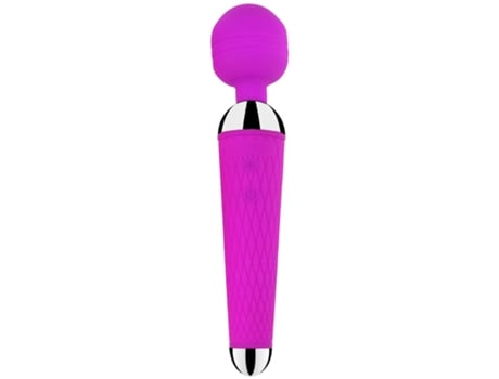 Vibrador de masaje de silicona de 10 frecuencias para mujer (púrpura) VEANXIN