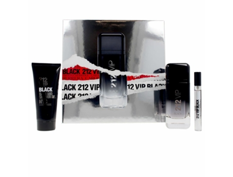 Set de Perfume Carolina Herrera 212 VIP Black (3 pcs)