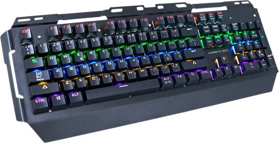 Teclado Gaming WOXTER Stinger RX 1000 K (Mecánico - Inglés - Negro)