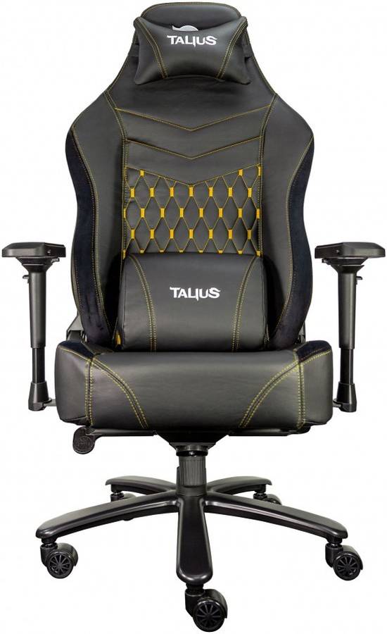 Silla Gaming TALIUS Mamut (Hasta 170 Kg - Clase 4 - Negro y Amarillo)