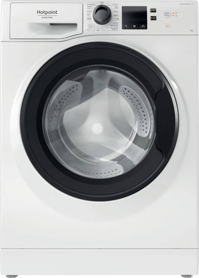 Lavadora HOTPOINT NS 824 WK SPT N (8 kg - 1200 rpm - Blanco)