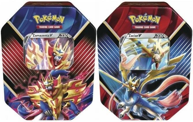 Pokemon Tcg Leyendas de galar tin uno al azar colores variados pok07787 sortido juego cartas pkm summer edad 6