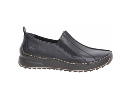 Zapatillas RIEKER Material sintético Mujer (38.0 eu - Negro)