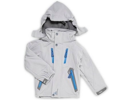 Chaqueta Softshell para Niños PEAK MOUNTAIN Ecilo (Gris - 4 Años )