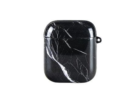 Funda para Airpods Black Marble