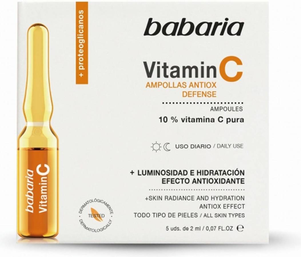 Babaria Vitamin C 5 unidades ampollas faciales de 2