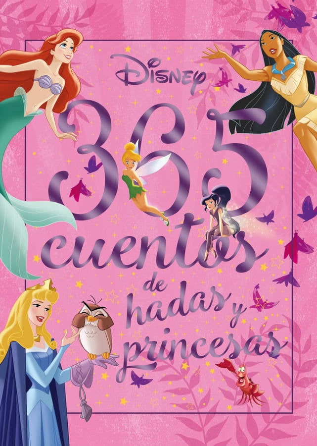 Libro 365 Cuentos De Hadas Y Princesas de Disney (Español)