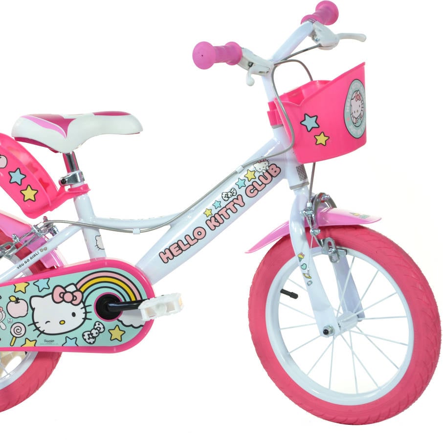 Bicicleta HELLO KITTY Blanco (Edad Minima: 4 años - 14")