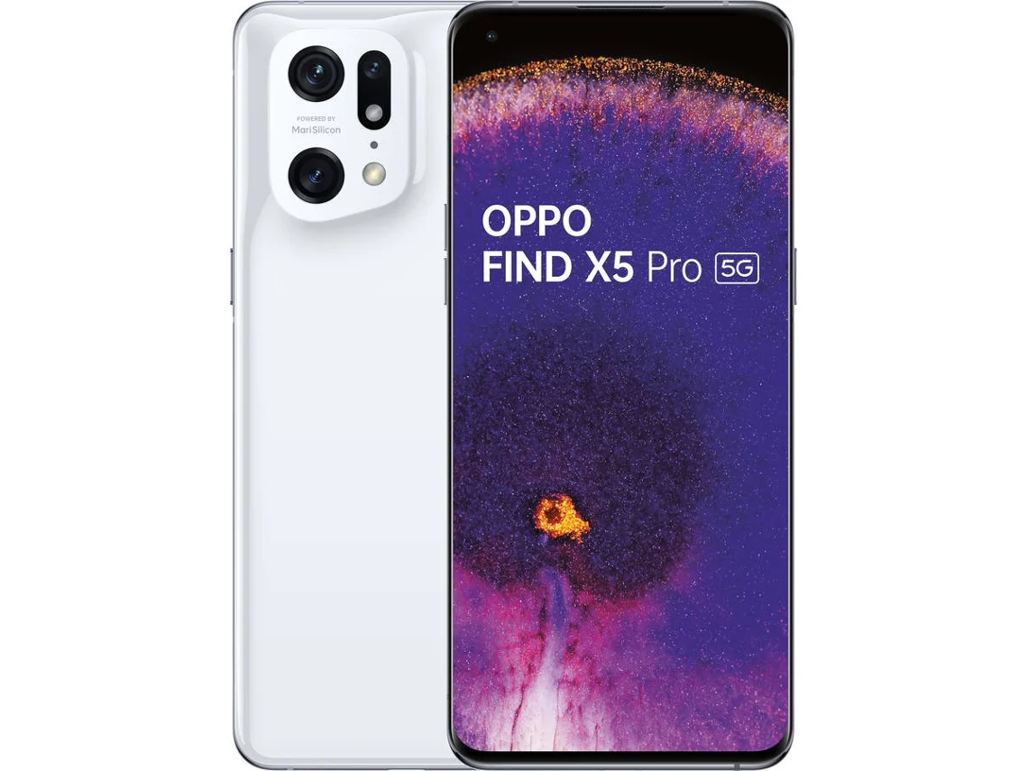 Smartphone OPPO Find X5 Pro Ds 256Gb Blanco Reacondicionado Como Nuevo