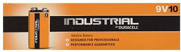 Pilas Alcalinas DURACELL Industrial DURINDLR61C10 LR61 9V 550 mAh (10 pcs)