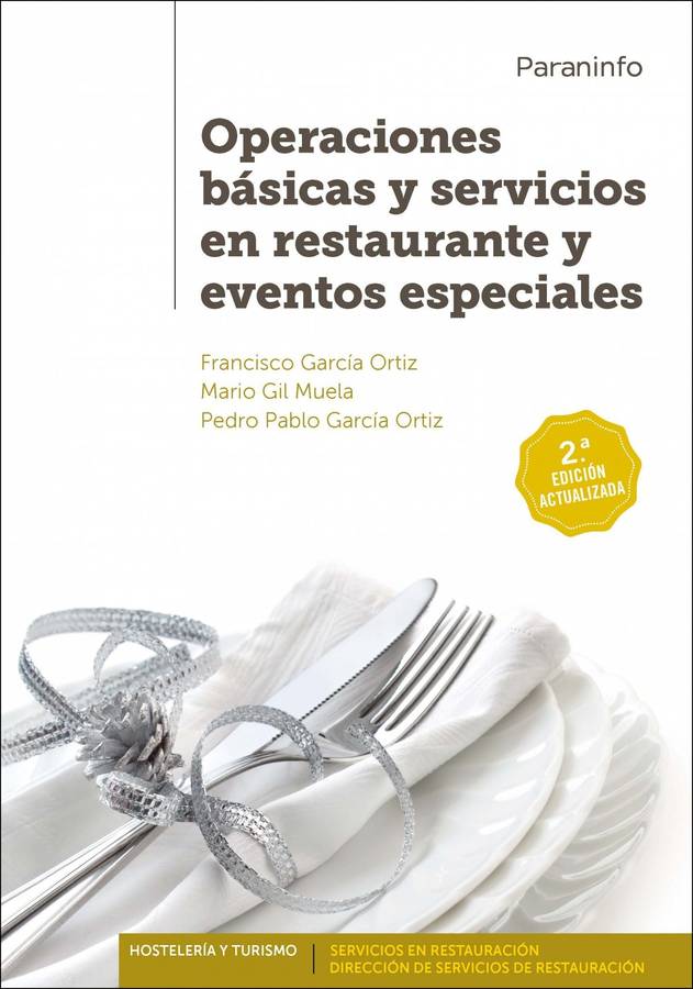 Libro Operaciones Básicas Y Servicios Restaurante Y Eventos de Vários Autores (Español)