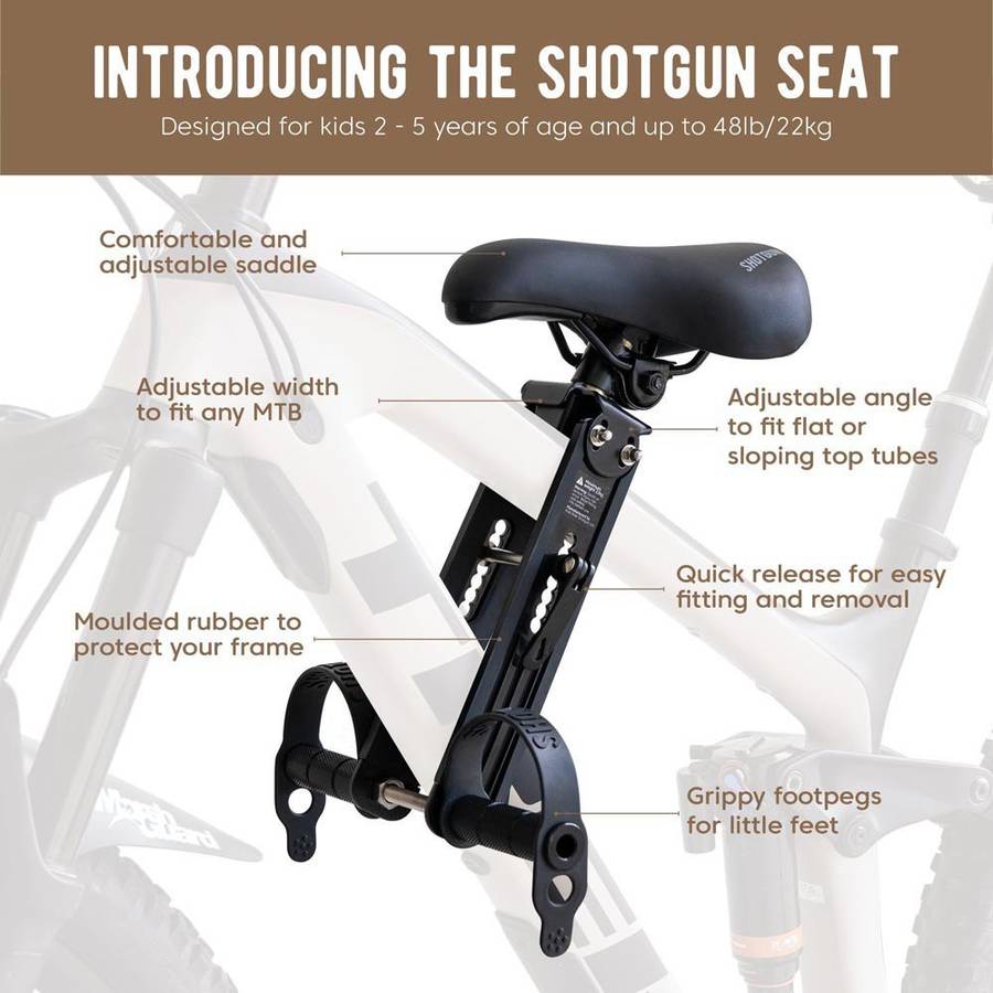 Sillín de Ciclismo SHOTGUN Seat (Tamaño Unico)