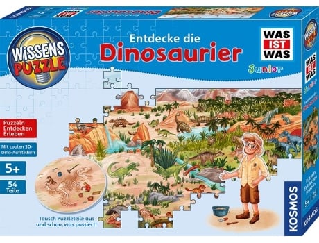 Puzzle KOSMOS 682873 rompecabezas 100 pieza(s) Dinosaurios