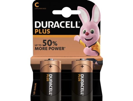 Pila DURACELL Plus LR14 2unid. en blíster