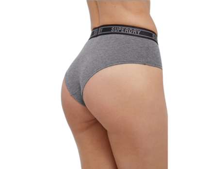 Bragas SUPERDRY Mujer (36 - Gris)