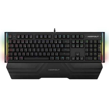 Teclado Gaming KEEP OUT F120 Pro (Mecánico - Inglés - Negro)