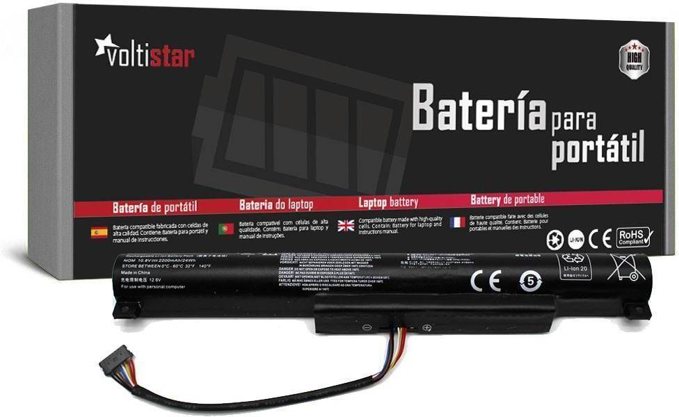 Batería para Portátil VOLTISTAR Lenovo Essential B50-10 (80Qr) L14S3A01