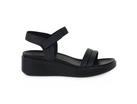 Sandalias ECCO Material sintético Mujer (38 EU - Negro)