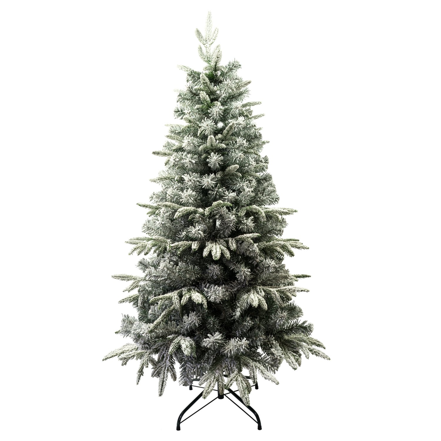 Árbol De Navidad Flocado Nevado (120Cm 315Tips)