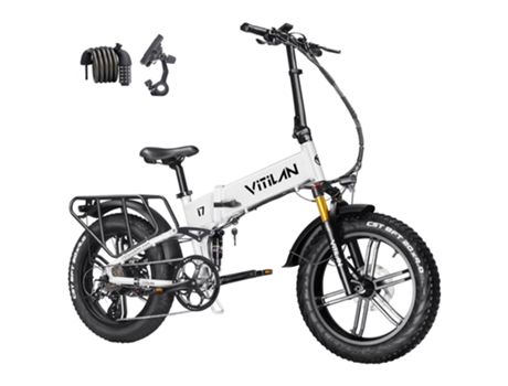 Bicicleta eléctrica VITILAN I7 Pro 2.0 750W Bafang Motor 48V 20Ah Batería 28mph