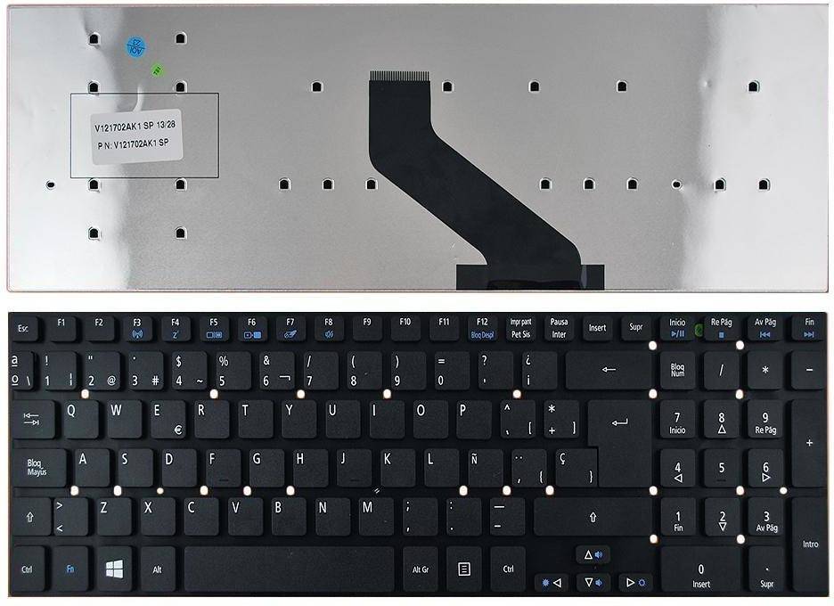 Teclado para Portátil Acer Aspire 5755G 5830T Mp-10K36E0-6981 Pk130In1A18