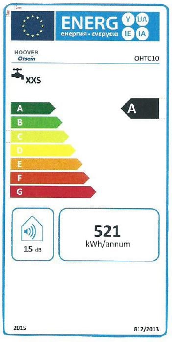 Termo Eléctrico OTSEIN/HOOVER OHTC 10 (10 L - 7.5 bar)