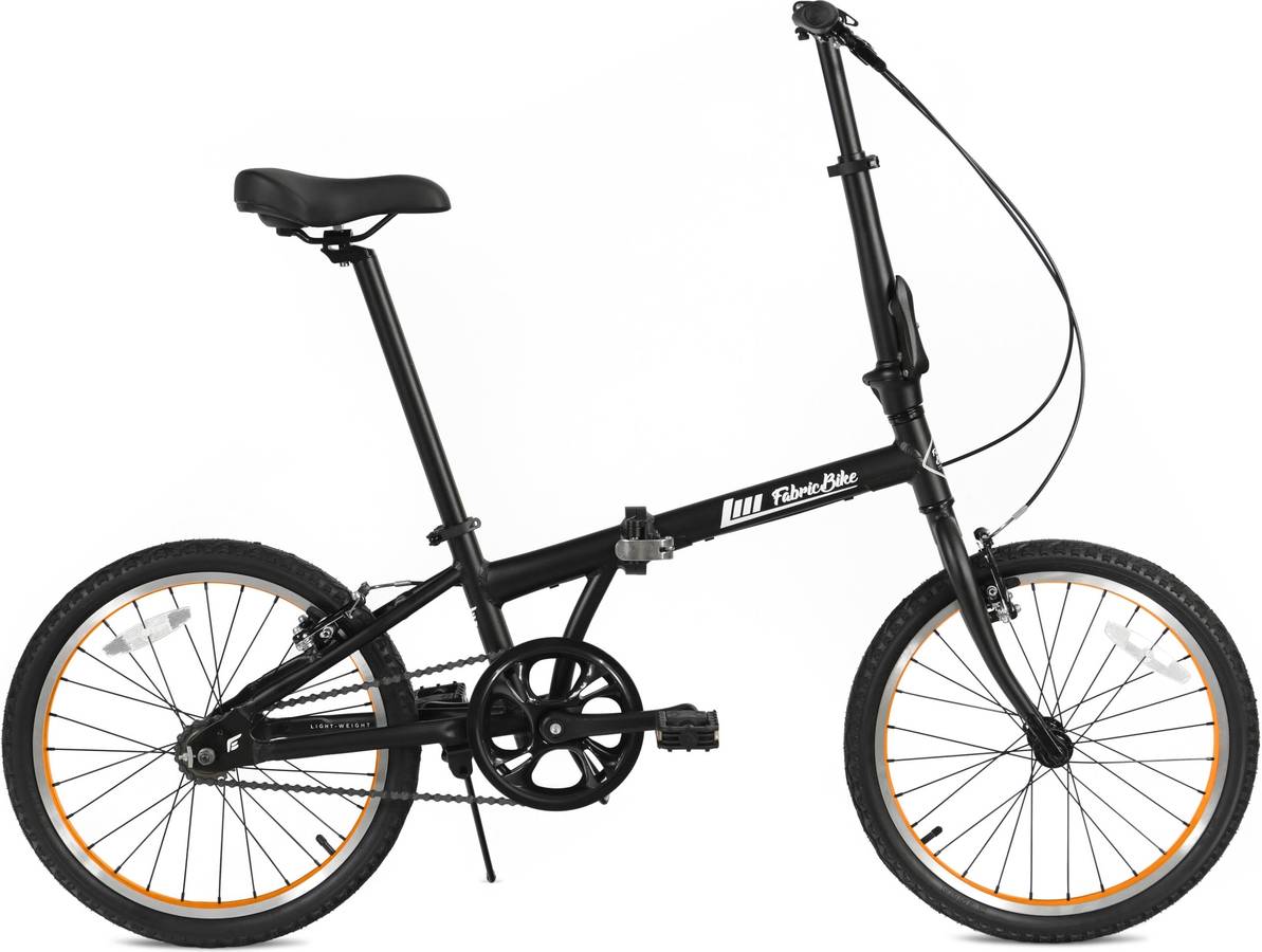 Bicicleta FABRICBIKE Plegable Negro, Naranja (20")