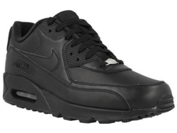 Zapatillas NIKE Air Max 90 Leather Hombre (41 - Negro)