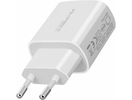 Cargador Pared AKASHI ALTACPD18WH (3A - USB C - Blanco)