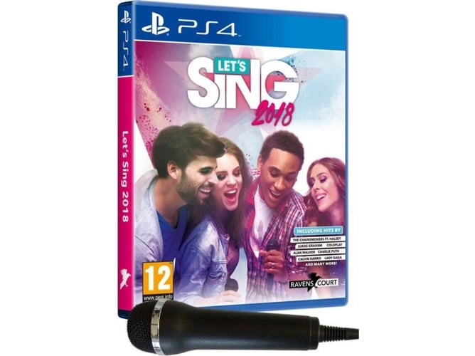 Juego PS4 Let's Sing 2018 + 1 Micro