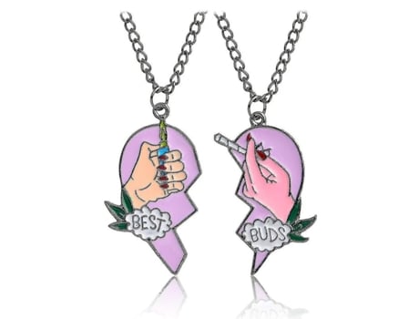 Collares de mejor amigo para 2 collares de amistad para 2 bff collar para hombres mujeres niños y niñas