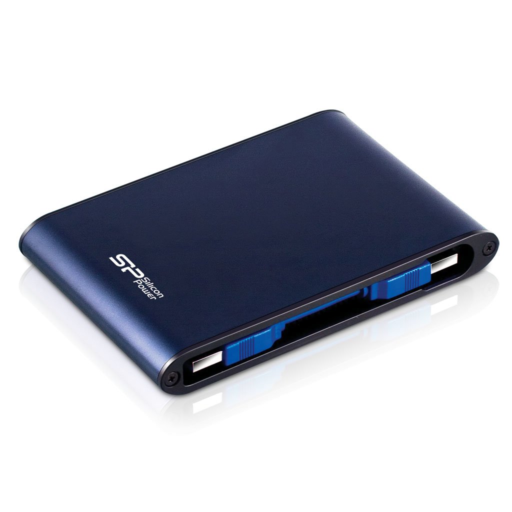 Disco HDD externo SILICON POWER Armor A80 (2 TB - USB 3.1)