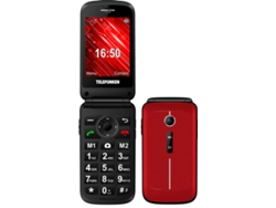 Smartphone Sénior TELEFUNKEN S430 (2.8'' - 2G - Rojo)