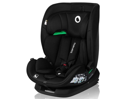 Silla de Coche I-Size LIONELO Lavanda Carbono Negro