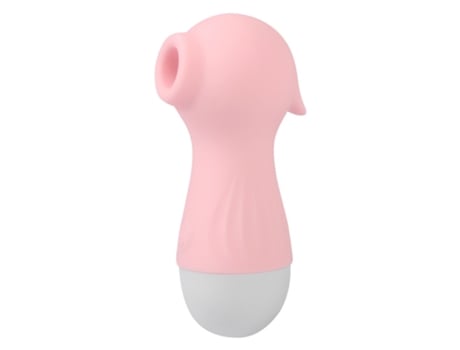 Vibrador de masaje de succión recargable de 10 frecuencias para mujeres (rosa) VEANXIN