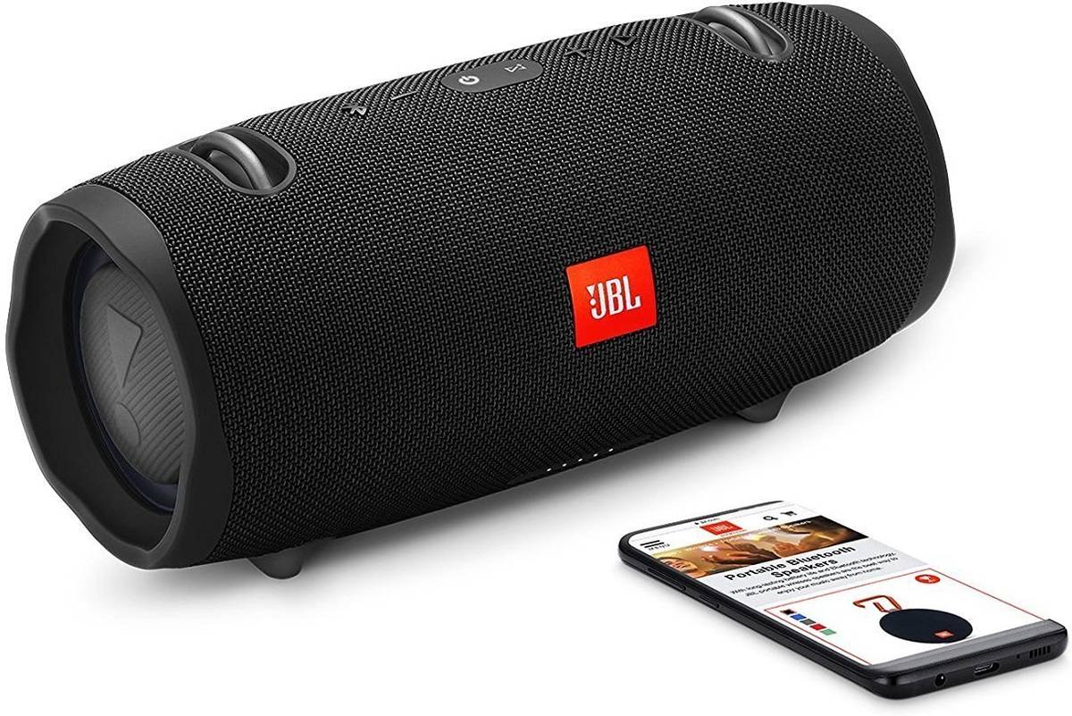 Altavoz Bluetooth JBL Xtreme 2Blk (Negro - 40 W -  Autonomía: hasta 15 h)