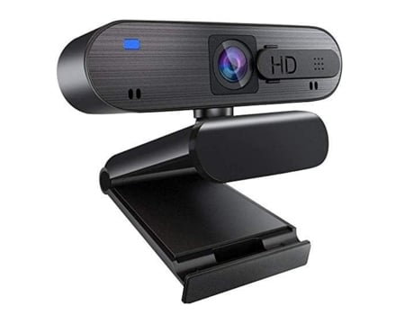 Webcam Hd con micrófono para PC 1080P Cover Slider Usb Web con clip en Gaming Streaming P