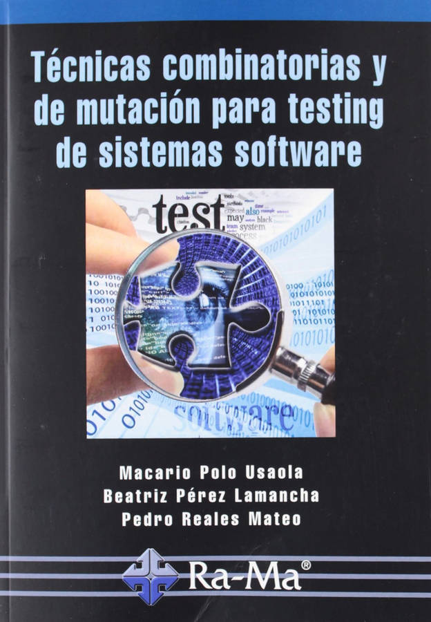 Combinatorias Y De para testing sistemas software tapa blanda libro mutacion polo usaola español