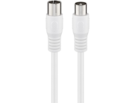 Cable Coaxial GOOBAY Blanco