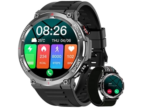 Smartwatch BLACKVIEW W50 Relojes resistentes Negro