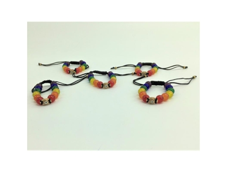 Pulsera Bandera DIVERTY SEX LGBT+ y Ojo Turco