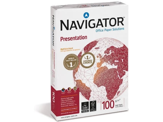 Papel Multifuncion Navigator presentation dina4 100gm2 500 pcs a4 100 gm2 hojas 100g