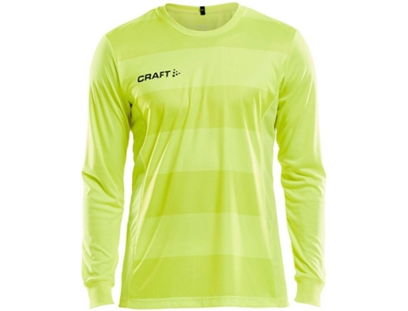 Camiseta de Hombre para Fútbol CRAFT Progress Withoupadding Amarillo (XS)