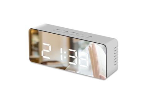 Despertador con pantalla digital SLOWMOOSE[Cfx-White]