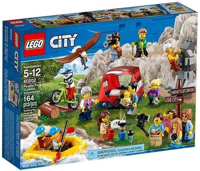 LEGO City: Paquete de personas - Aventuras al aire libre - 60202 (Edad Mínima: 5 - 164 Piezas)